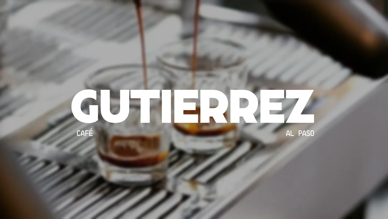Gutierrez café al paso — Hero