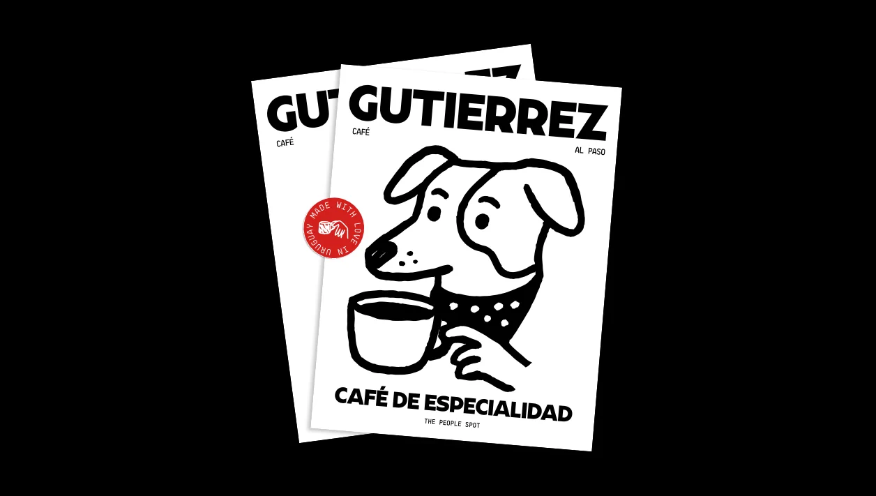 Posters Gutierrez — Café de especialidad, The People Spot