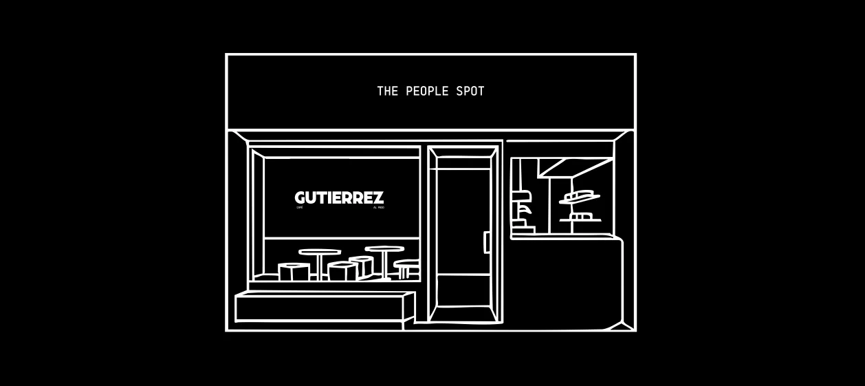 Ilustración de fachada — Gutierrez, The People Spot
